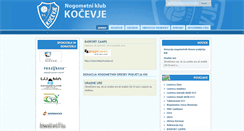 Desktop Screenshot of nkkocevje.si